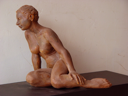 green lady sideview